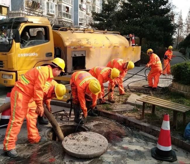 南桥镇市政管道清淤