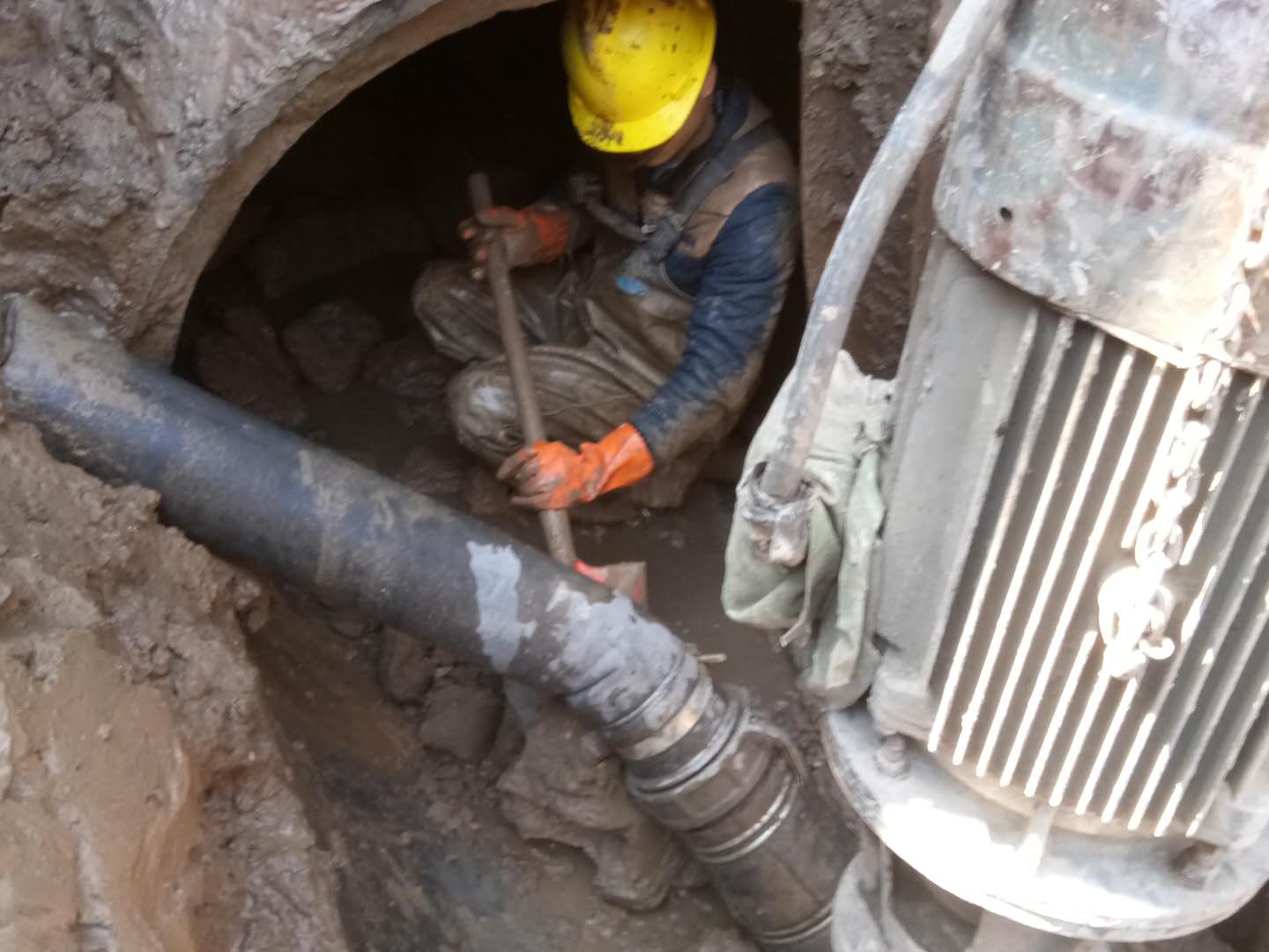 南桥镇管道清淤