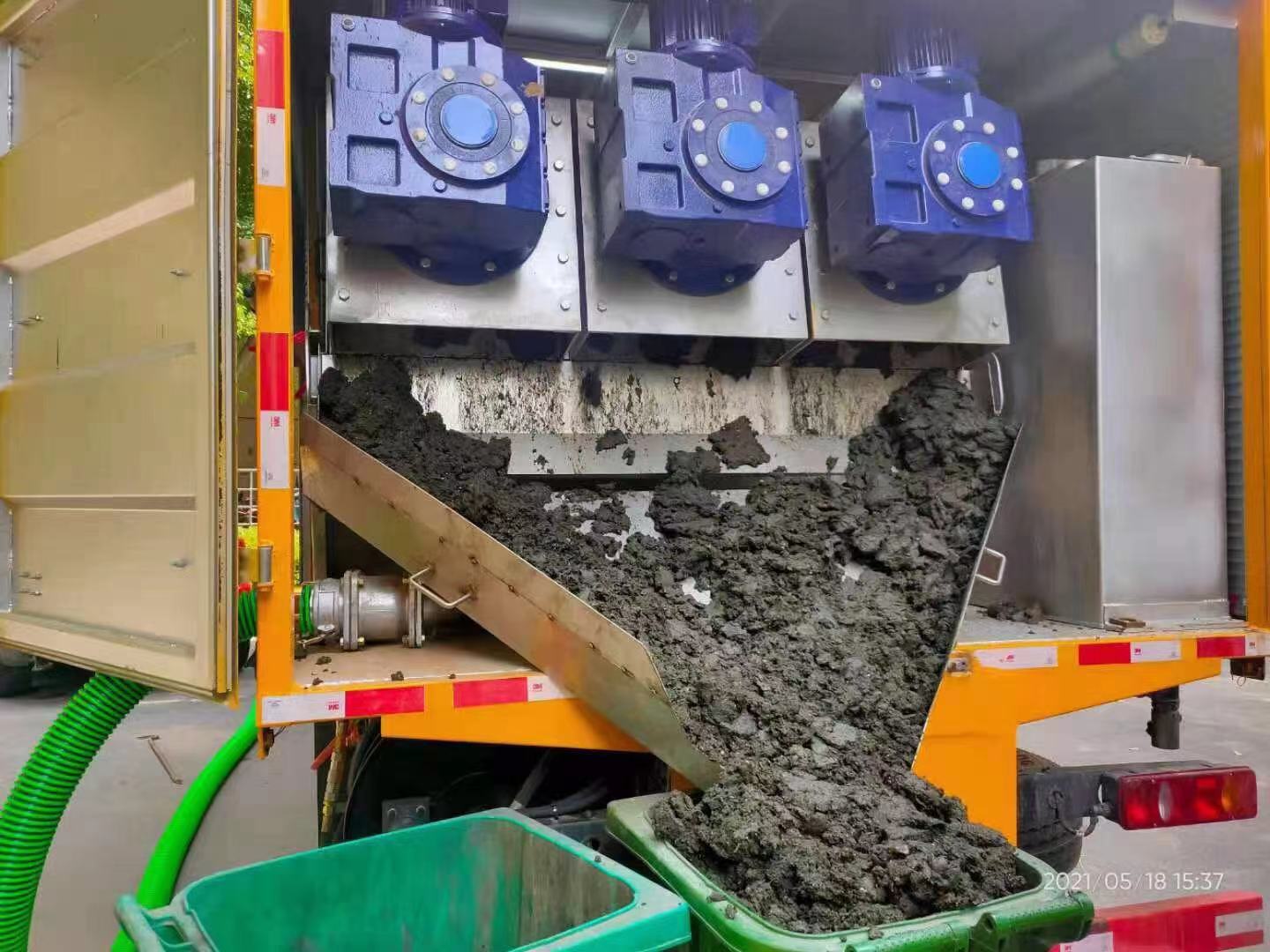 南桥镇化粪池清掏城市维护站-泥浆净化干湿分离处理